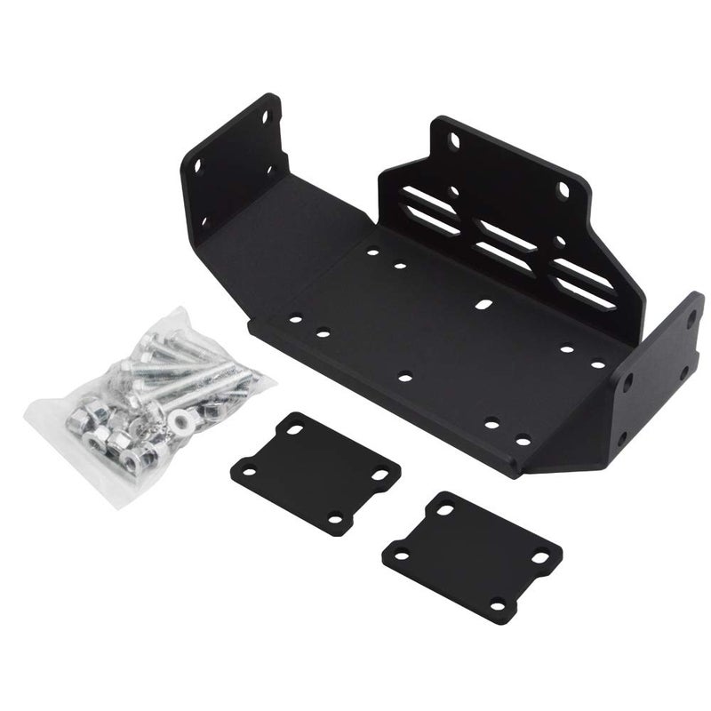 Wsays Winch Mounting Plate Bracket Kit Compatible with Honda Pioneer 500 2015-2023 Pioneer 520 2021-2023 - Image 2
